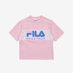 Fila Heritage Blocked - Poikien Poolopaita - Pinkki | FI-40319